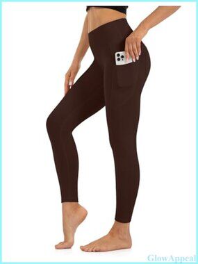 Thick High Waisted Lounge Leggings Buttery Soft Tummy Control Yoga Pants with